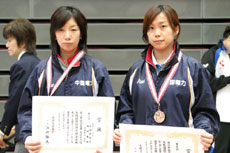 福岡・大畑選手 表彰