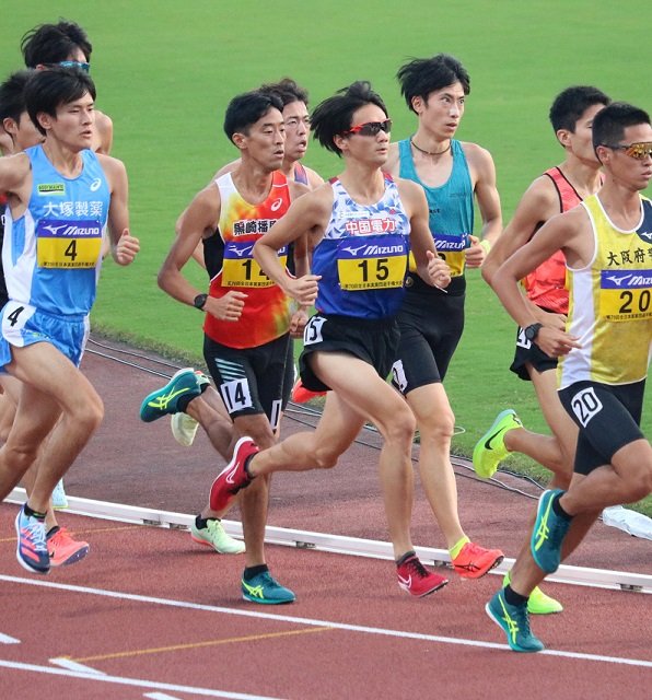 全日本実業団陸上（大森選手）.JPG